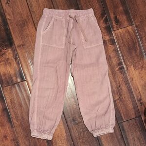 Kids Pink Jogger Pants